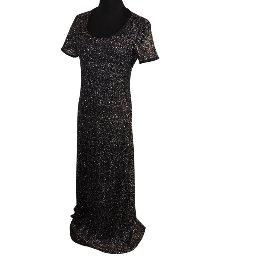 Ultra Dress New York Vintage With Metallic Threads Size 14